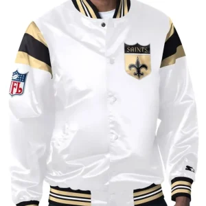 New Orleans Saints Vintage Varsity Jacket