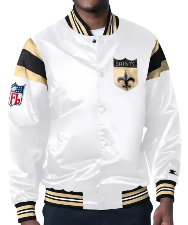 New Orleans Saints Vintage Varsity Jacket