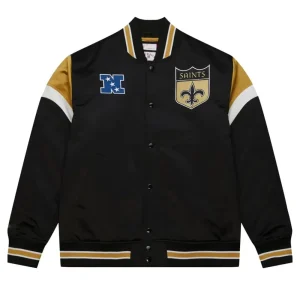 New Orleans Satin Lightweight Varsity Jacket