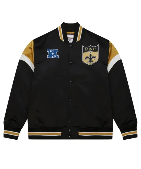 New Orleans Satin Lightweight Varsity Jacket