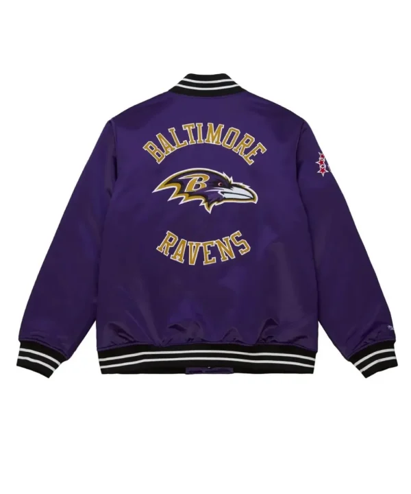 Ravens Heavyweight Satin Jacket