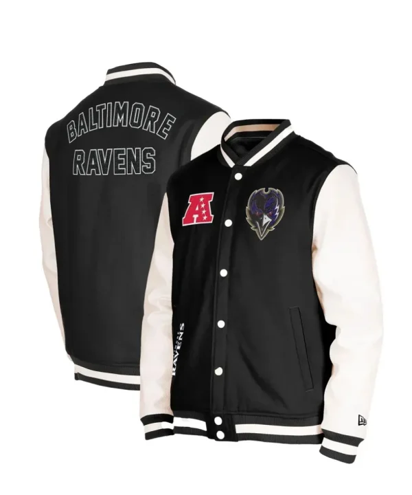 Ravens Throwback Varsity Jacket