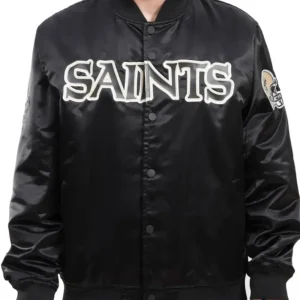 Satin Varsity Jacket for New Orleans Supporters