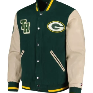 Tommy Hilfiger Green Bay Packers Varsity Jacket