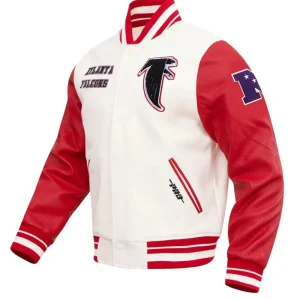 White Atlanta Falcons Starter Jacket