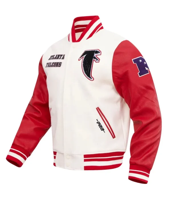 White Atlanta Falcons Starter Jacket