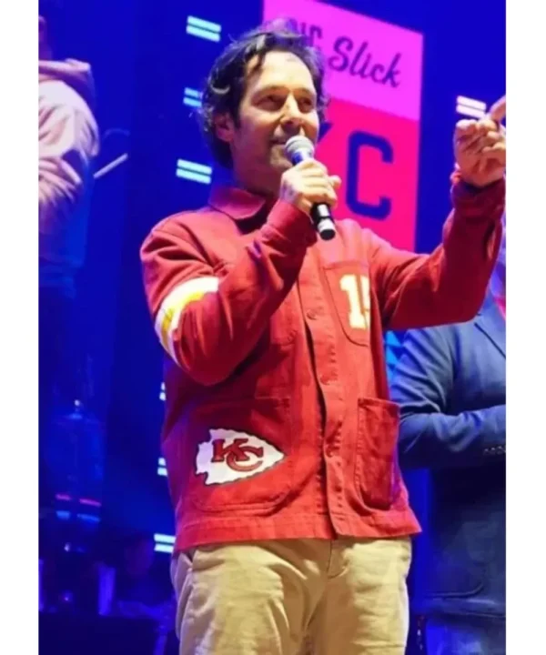 Big Slick Celebrity Weekend Paul Rudd Chiefs Jacket