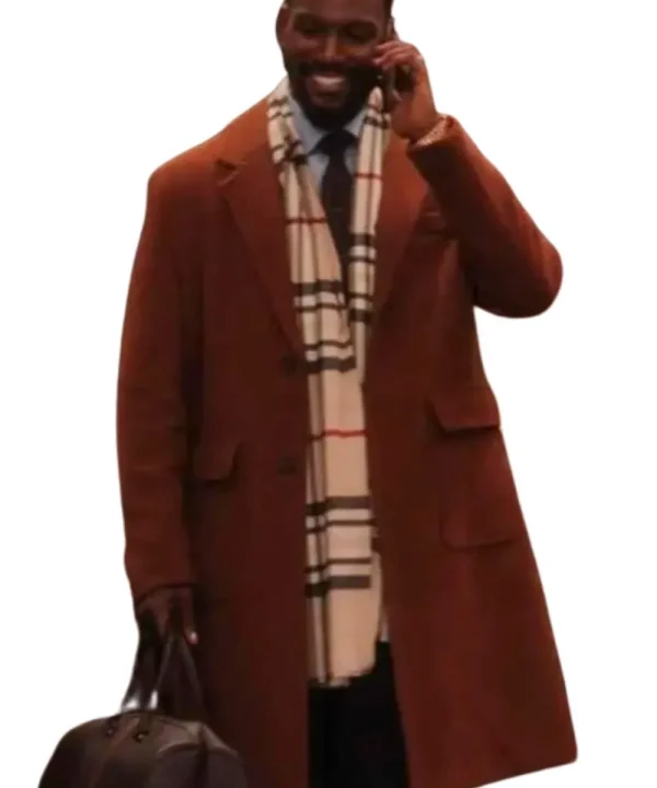 Kofi Siriboe Brown Coat