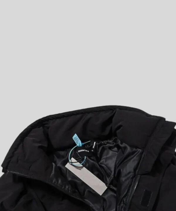 Fear of God Essentials Black Puffer Jacket