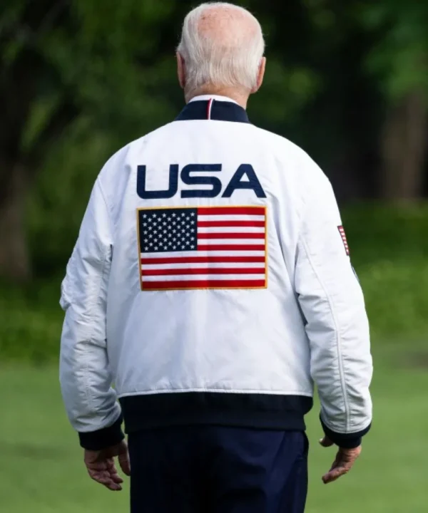 Joe Biden Team USA White Jacket