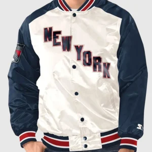 New York Rangers The Renegade Varsity Jacket