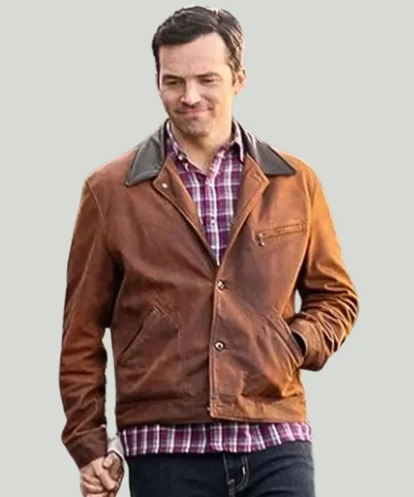 Our Little Secret Ian Harding Leather Jacket