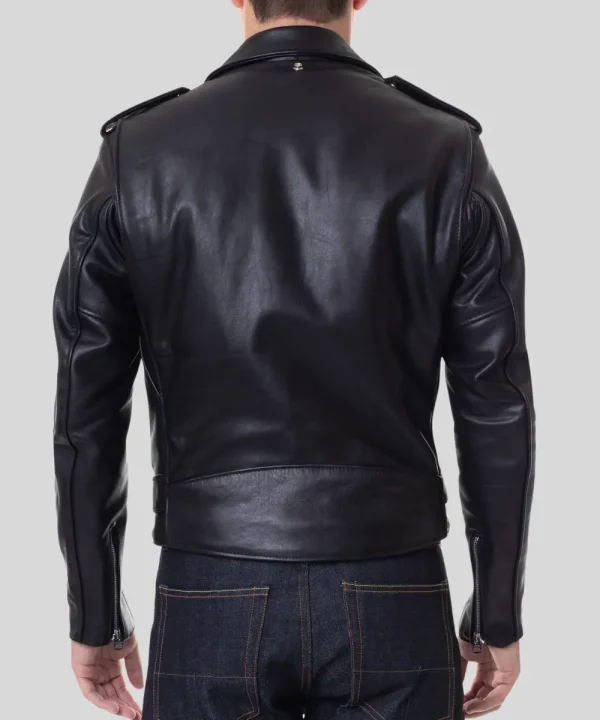 Schott NYC Black Leather Jacket