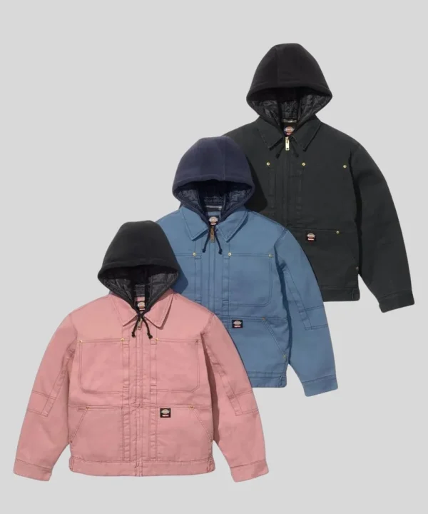 Supreme And Dickies Hooded Work Jacket