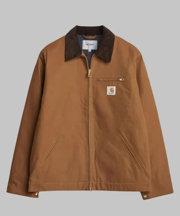 carhartt wip detroit jacket hamilton brown