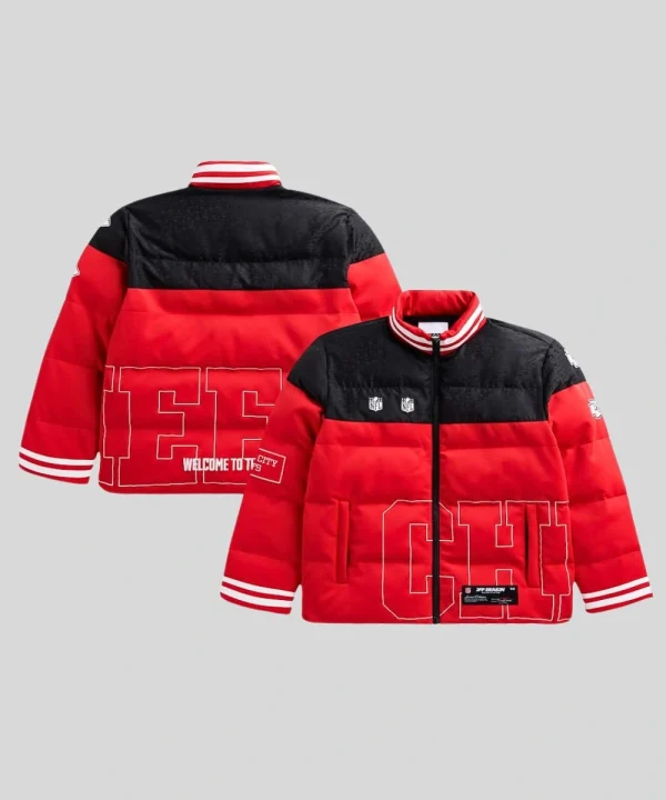 Kansas City Chiefs Off Season Team Puffer Jacket