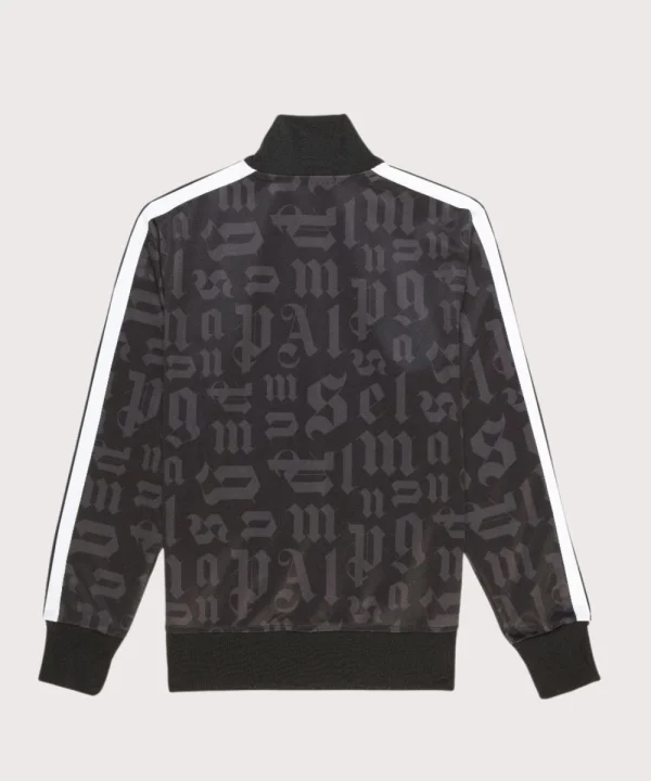 Palm Angels Logo Track Jacket Black