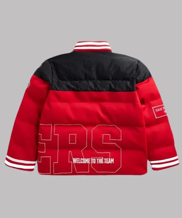 San Francisco 49ers Off Season x NFL Puffer Jacket 